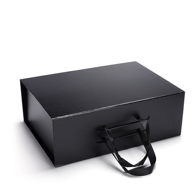 กล่องของขวัญแข็ง CMYK กล่องกระดาษพับพร้อมฝาปิดแม่เหล็ก