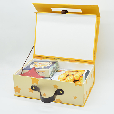 กล่องของขวัญฮาร์ดรีไซเคิลได้เป็นมิตรกับสิ่งแวดล้อม CMYK 4 Color Offset Printing
