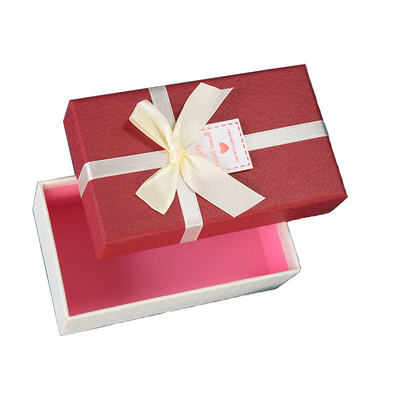 ซื้อ กล่องของขวัญดอกไม้กระดาษแข็ง UV พร้อมฝาปิด UV Varnish online manufacture