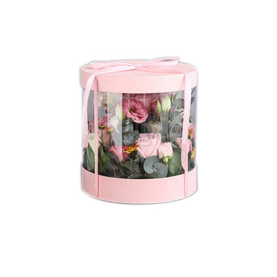 ซื้อ กล่องกระดาษแข็งลายดอกไม้กลม 1200g เคลือบยูวี online manufacture