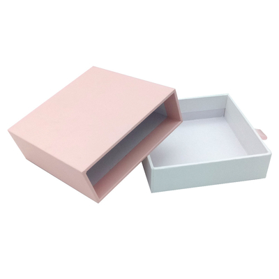 ซื้อ กล่องของขวัญลายนูนแข็ง CMYK 4C Offset Pink Magnetic Box online manufacture