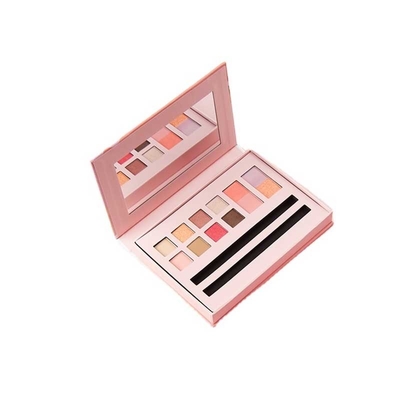 จานสีอายแชโดว์แต่งหน้าเปล่า 12 สีพร้อมกระจก 183g