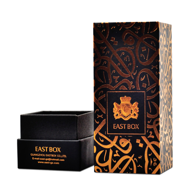 200gsm กระดาษรีไซเคิลเครื่องสำอางกล่องของขวัญบรรจุภัณฑ์เคลือบน้ำ