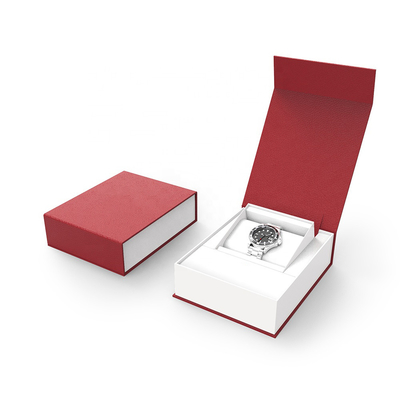การพิมพ์ออฟเซต Handmade Mens Watch Box บรรจุภัณฑ์ของขวัญรีไซเคิลได้