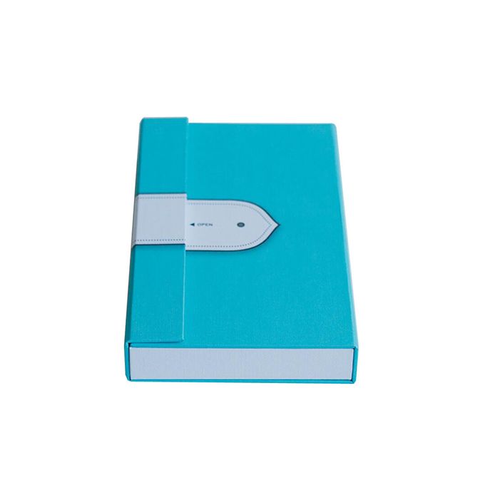 กล่องของขวัญรูปหนังสือ SGS ROHS Pantone พร้อมการพิมพ์ PMS ปิดแม่เหล็ก 2