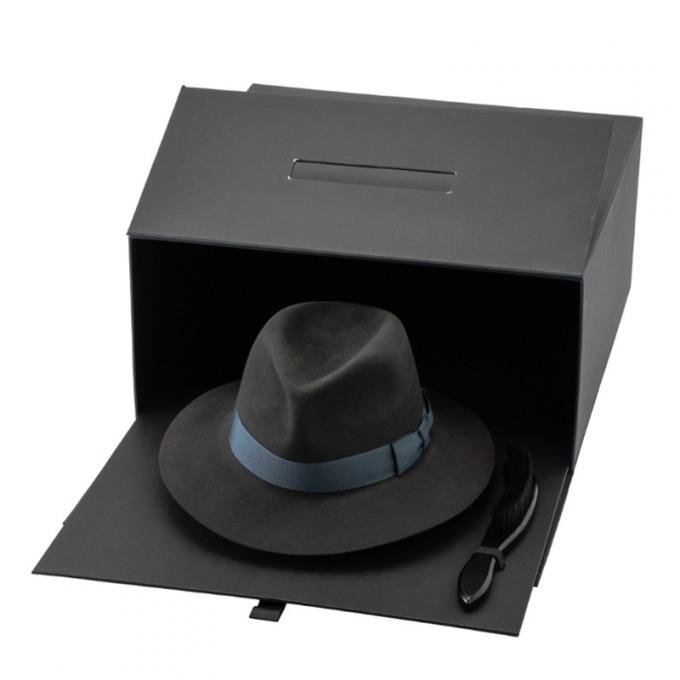 Grosgrain จัดการกล่องของขวัญแข็ง SGS ROHS Flip Top Gift Box 1