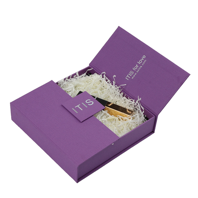 กล่องกระดาษบรรจุภัณฑ์ลิปสติกแบบลิปสติกแบบกำหนดเองของ Pantone พร้อมฝาปิดแม่เหล็ก OEM ODM 2