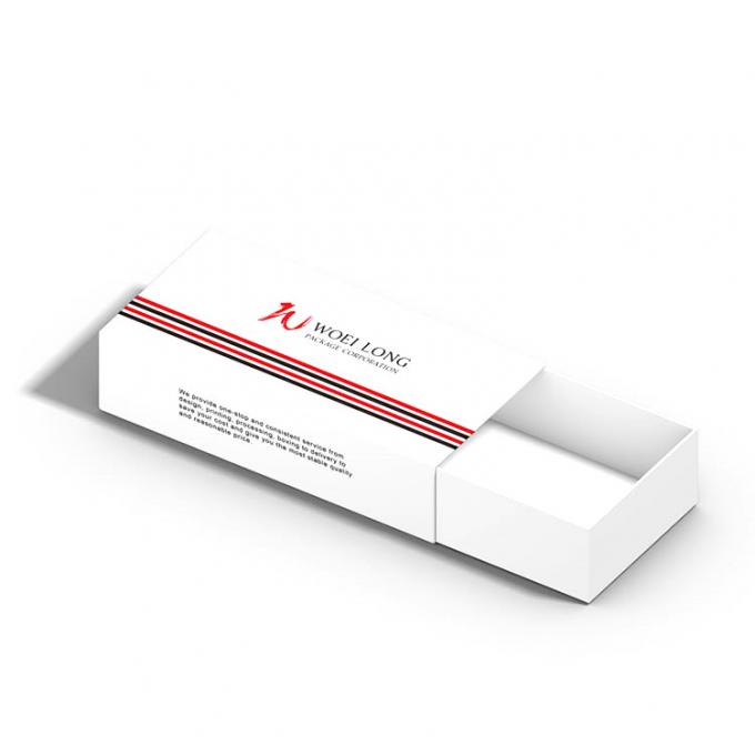 กล่องของขวัญปากกากระดาษลูกฟูก 350gsm สำหรับโปรโมชั่น 1