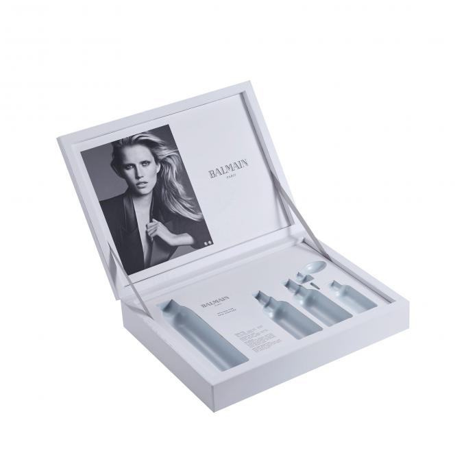 PMS CMYK Custom Skin Care บรรจุภัณฑ์กล่องของขวัญกระดาษแข็งรีไซเคิล PS CDR DWG 0