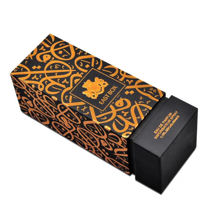 200gsm กระดาษรีไซเคิลเครื่องสำอางกล่องของขวัญบรรจุภัณฑ์เคลือบน้ำ 1